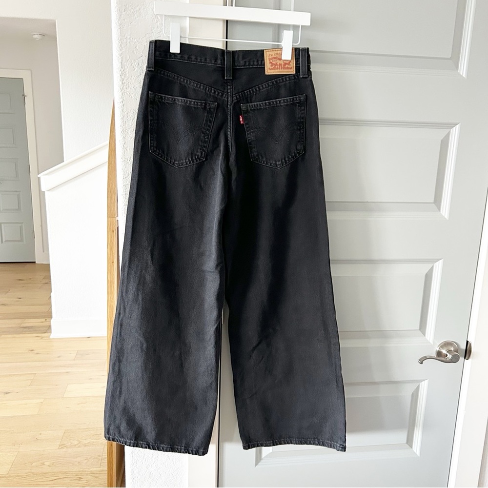 Levi’s 94 Baggy Wide Leg Jeans Black - Picture 5 of 5